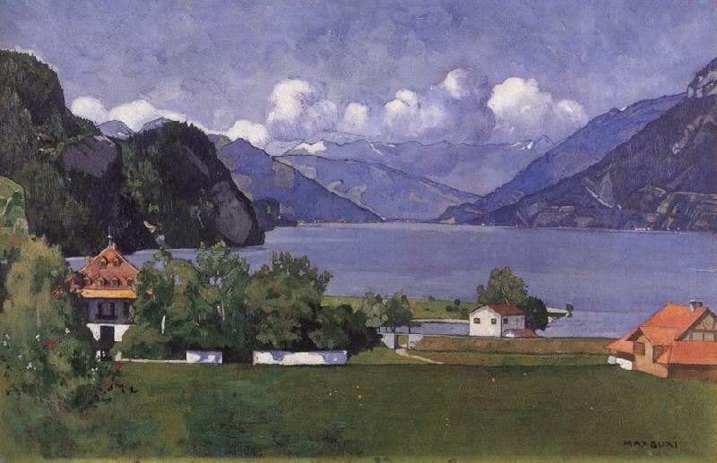 Max Buri Brienzersee-Landschaft oil painting picture